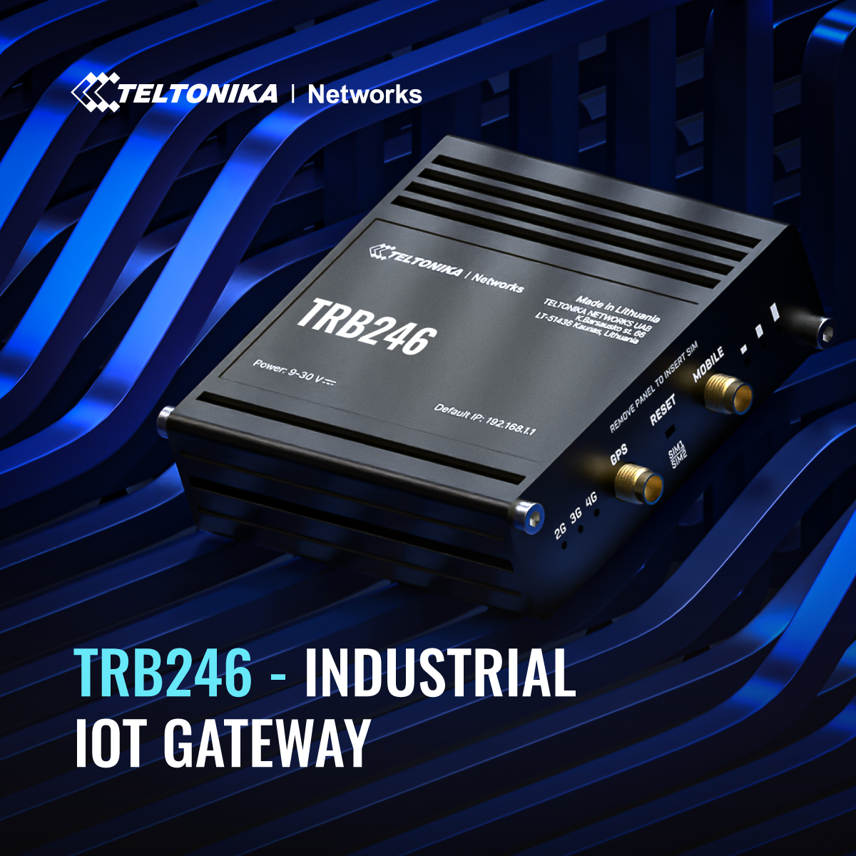 Teltonika TRB246 Industrial IoT Gateway