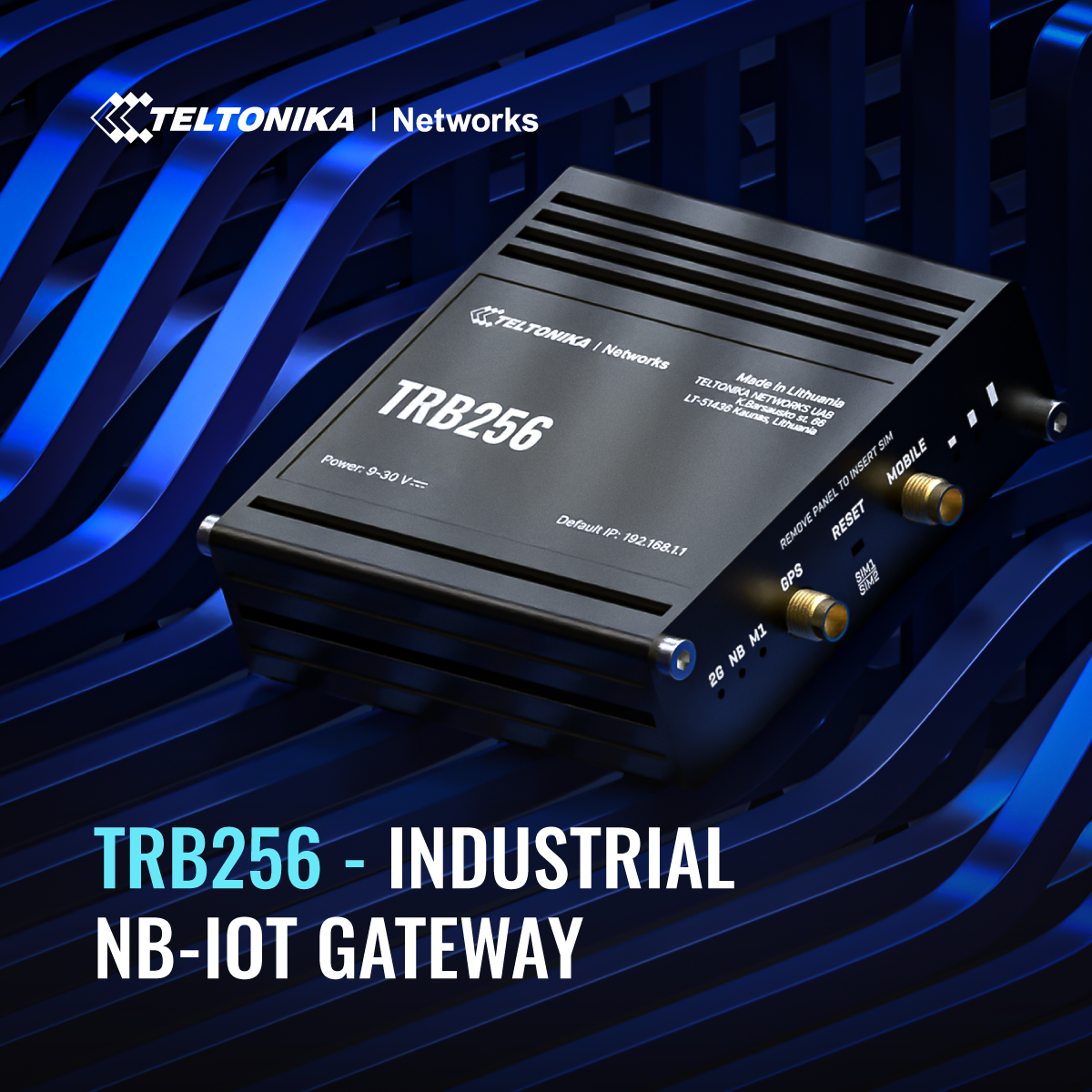 Teltonika TRB256 Industrial NB-IoT Gateway