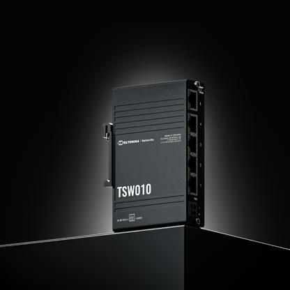 Teltonika TSW010 Din Rail Ethernet Switch