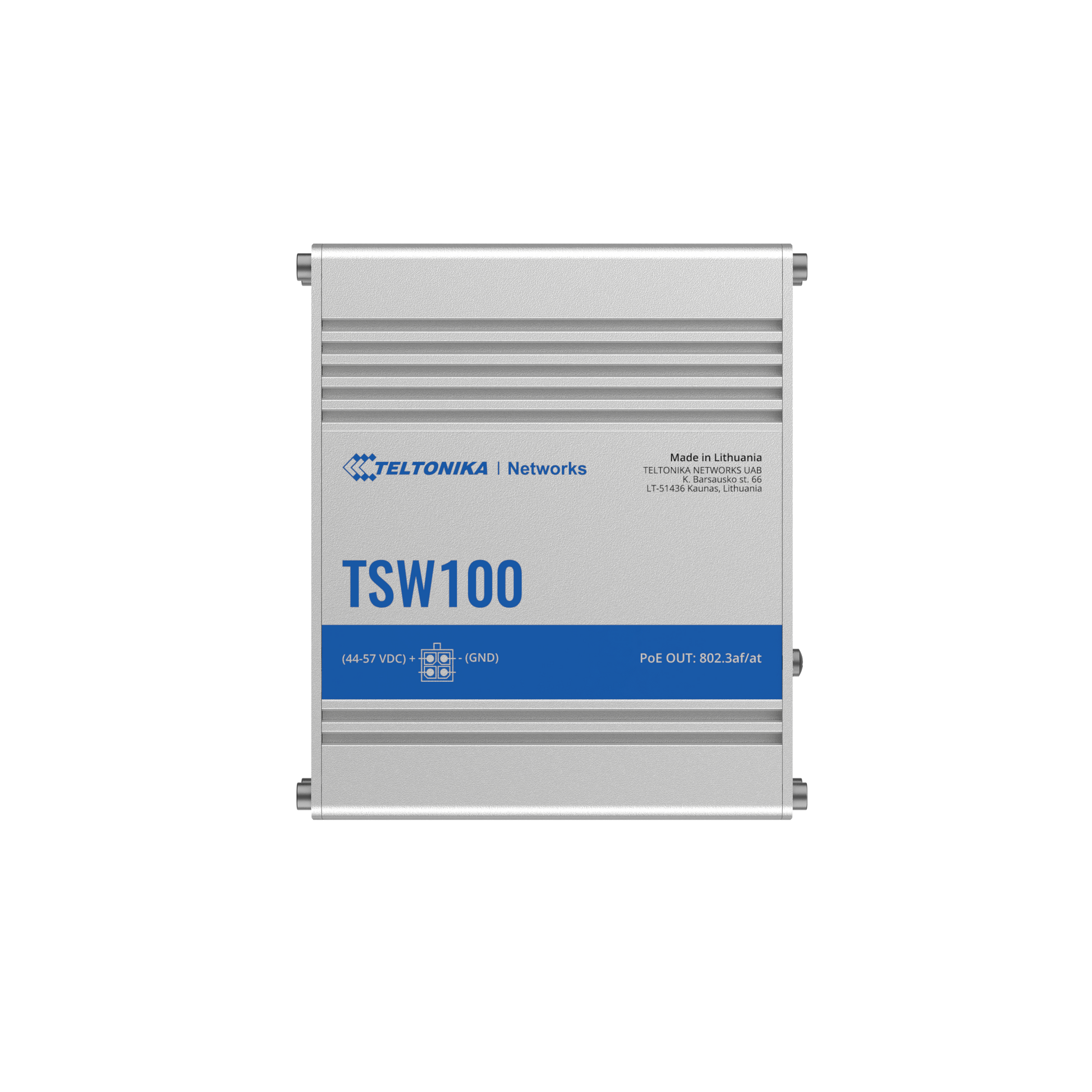 Teltonika TSW100 Industrial PoE+ Ethernet Switch