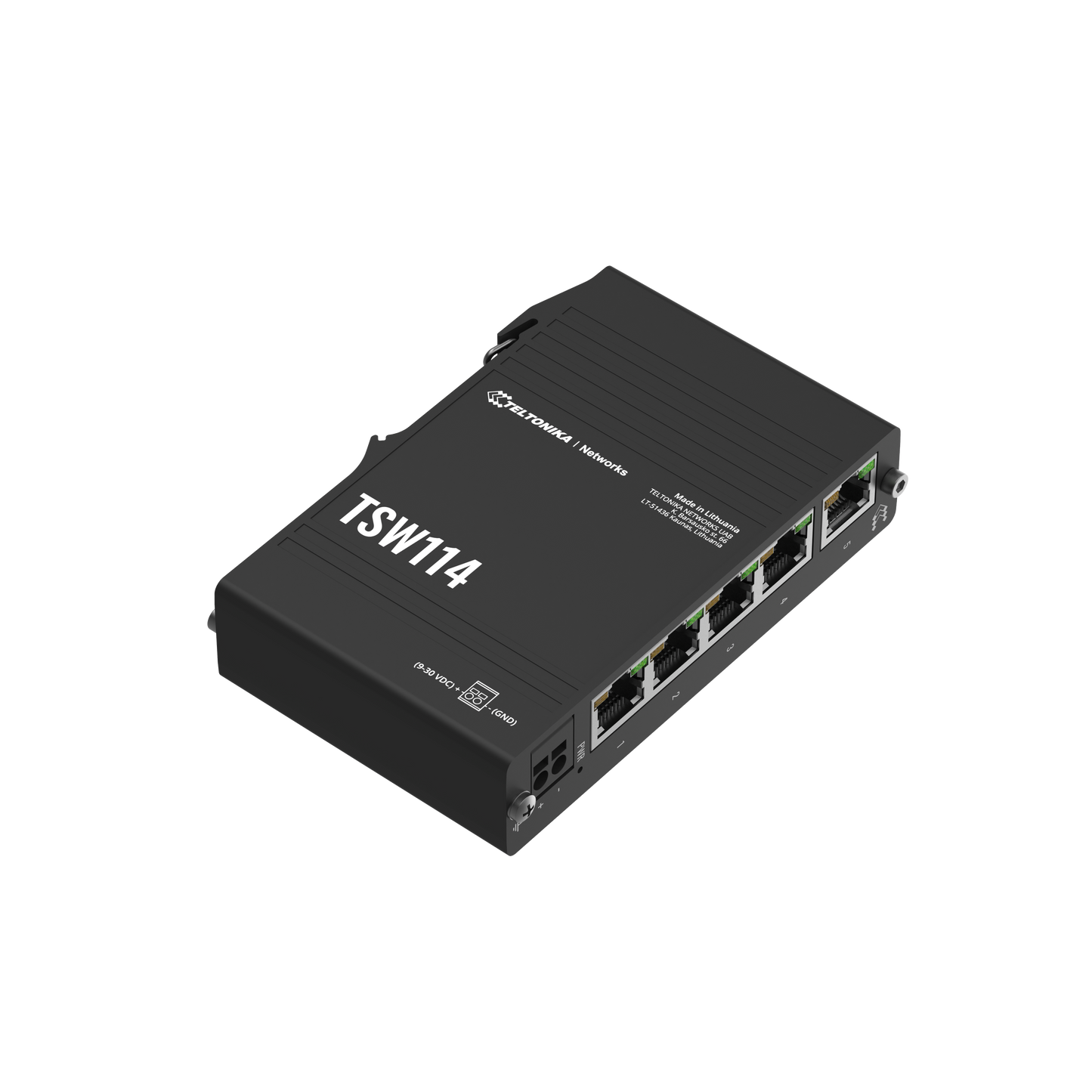 Teltonika TSW114 Gigabit DIN Rail Ethernet Switch