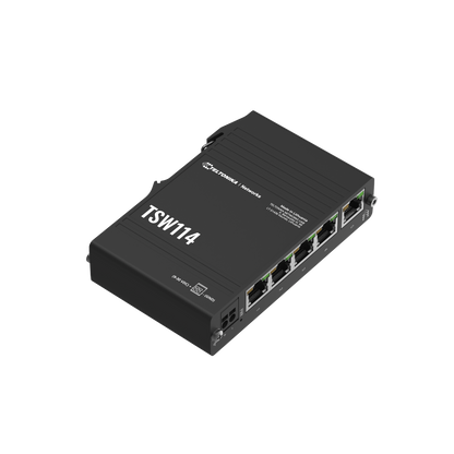 Teltonika TSW114 Gigabit DIN Rail Ethernet Switch