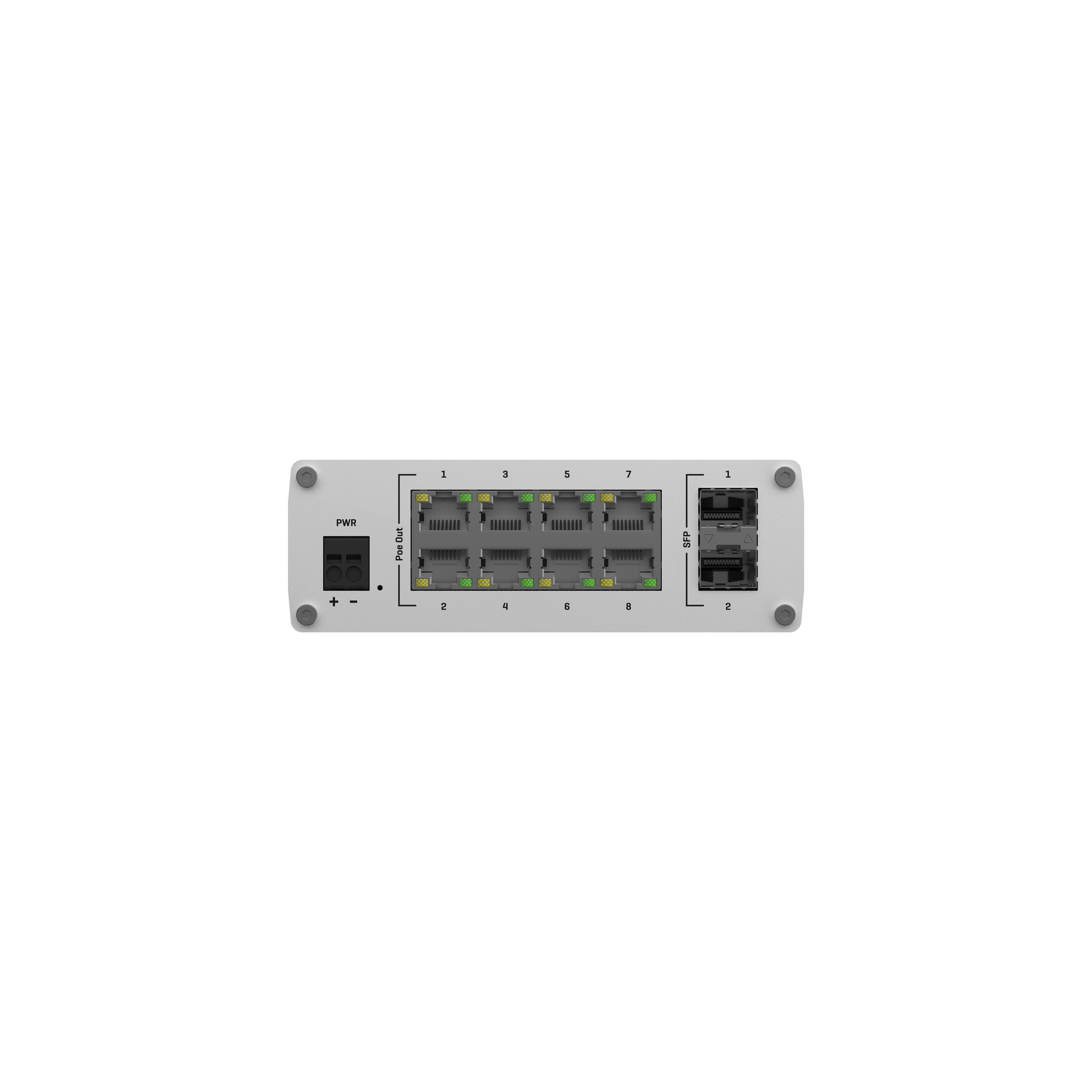 Teltonika TSW200 Industrial PoE+ Ethernet Switch