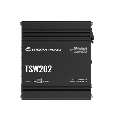 Teltonika TSW202 Managed PoE+ Ethernet Switch