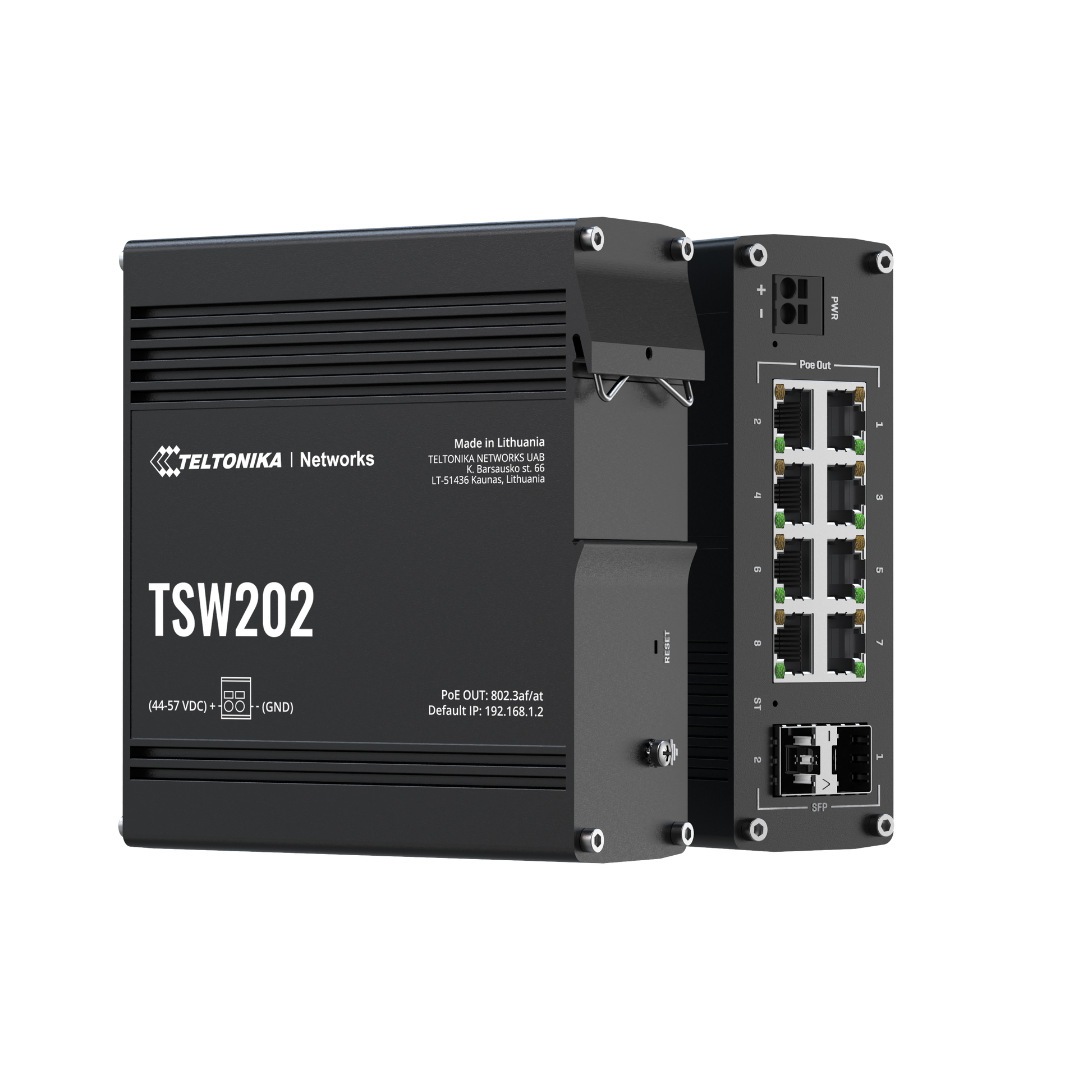 Teltonika TSW202 Managed PoE+ Ethernet Switch