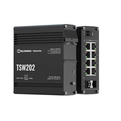 Teltonika TSW202 Managed PoE+ Ethernet Switch