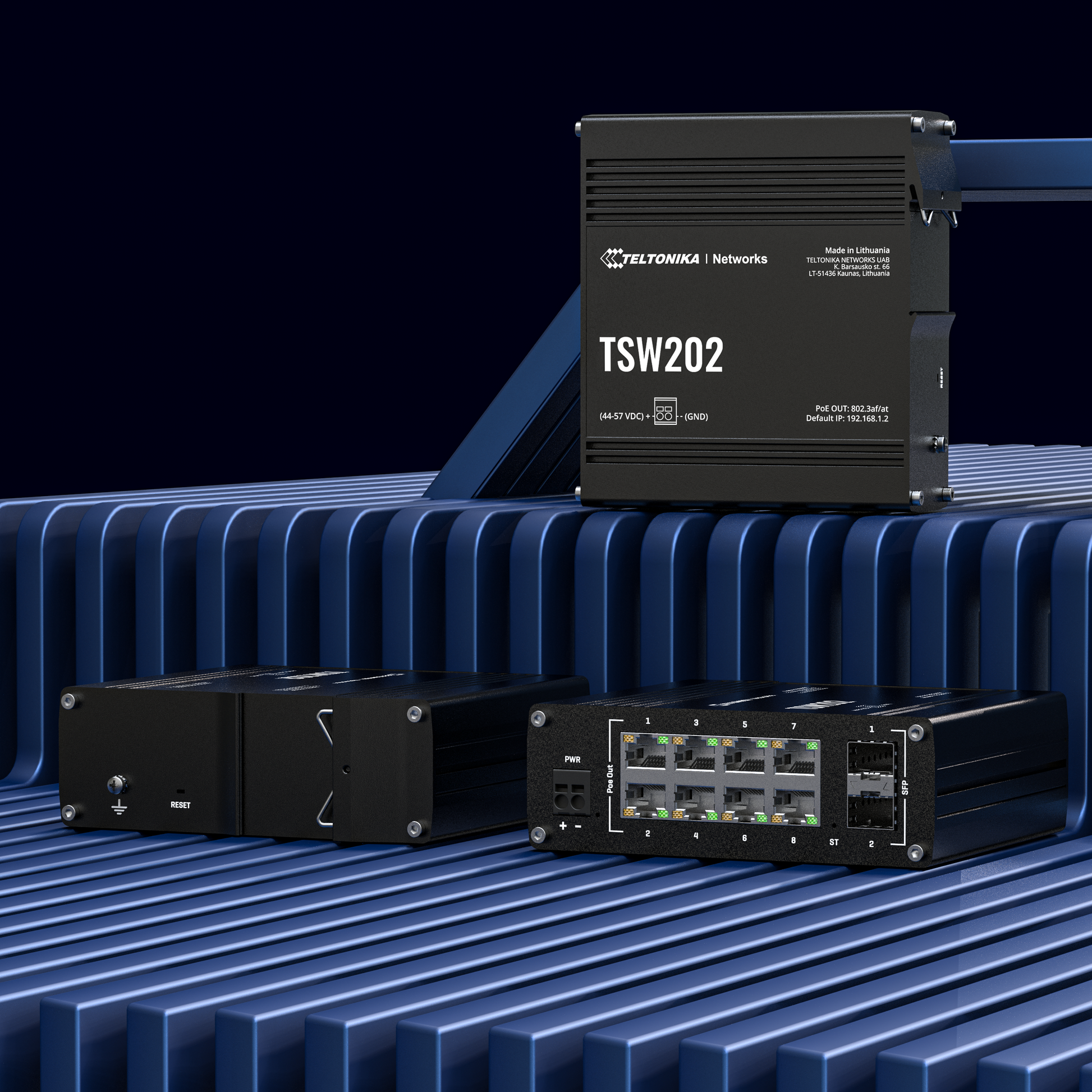 Teltonika TSW202 Managed PoE+ Ethernet Switch