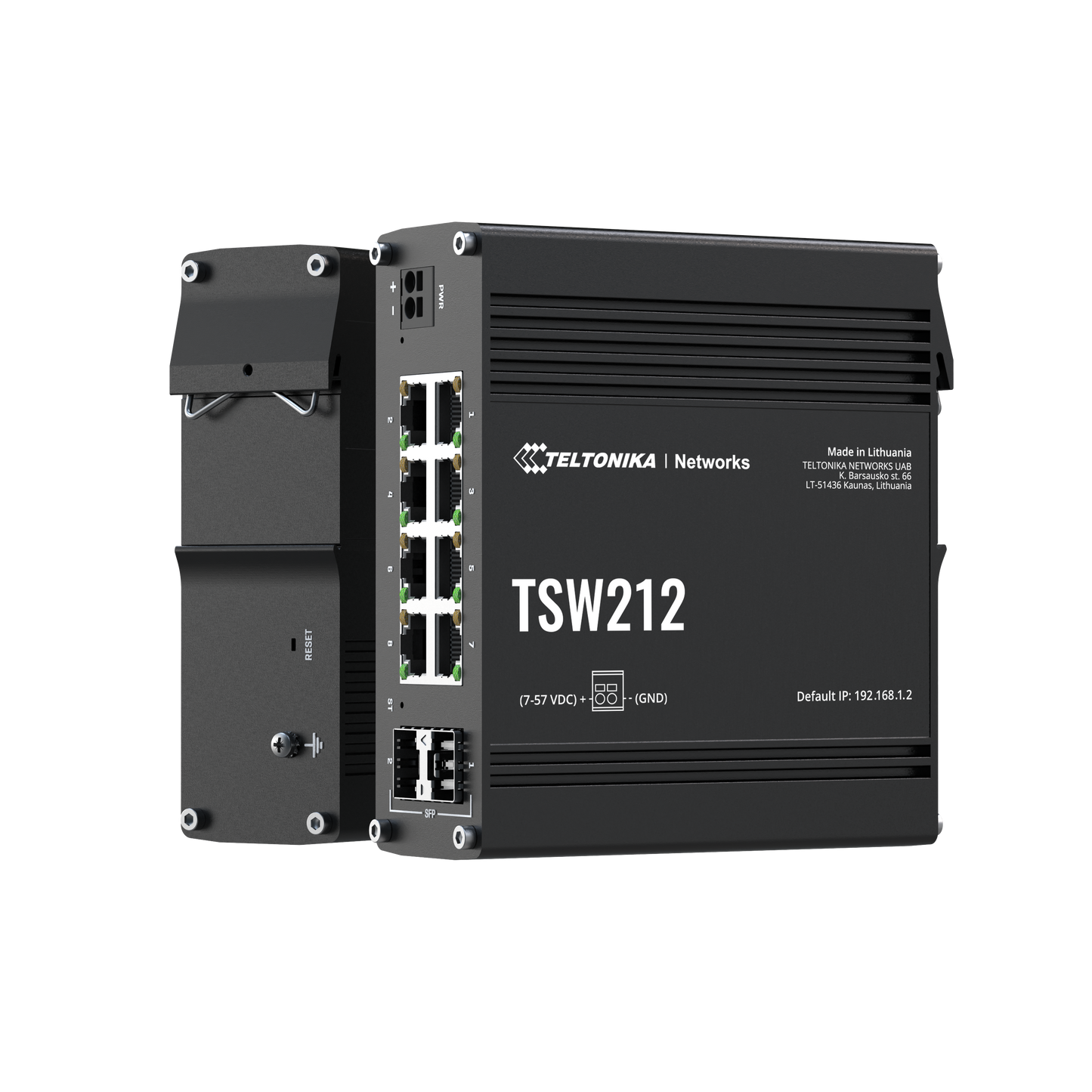 Teltonika TSW212 Managed Ethernet Switch