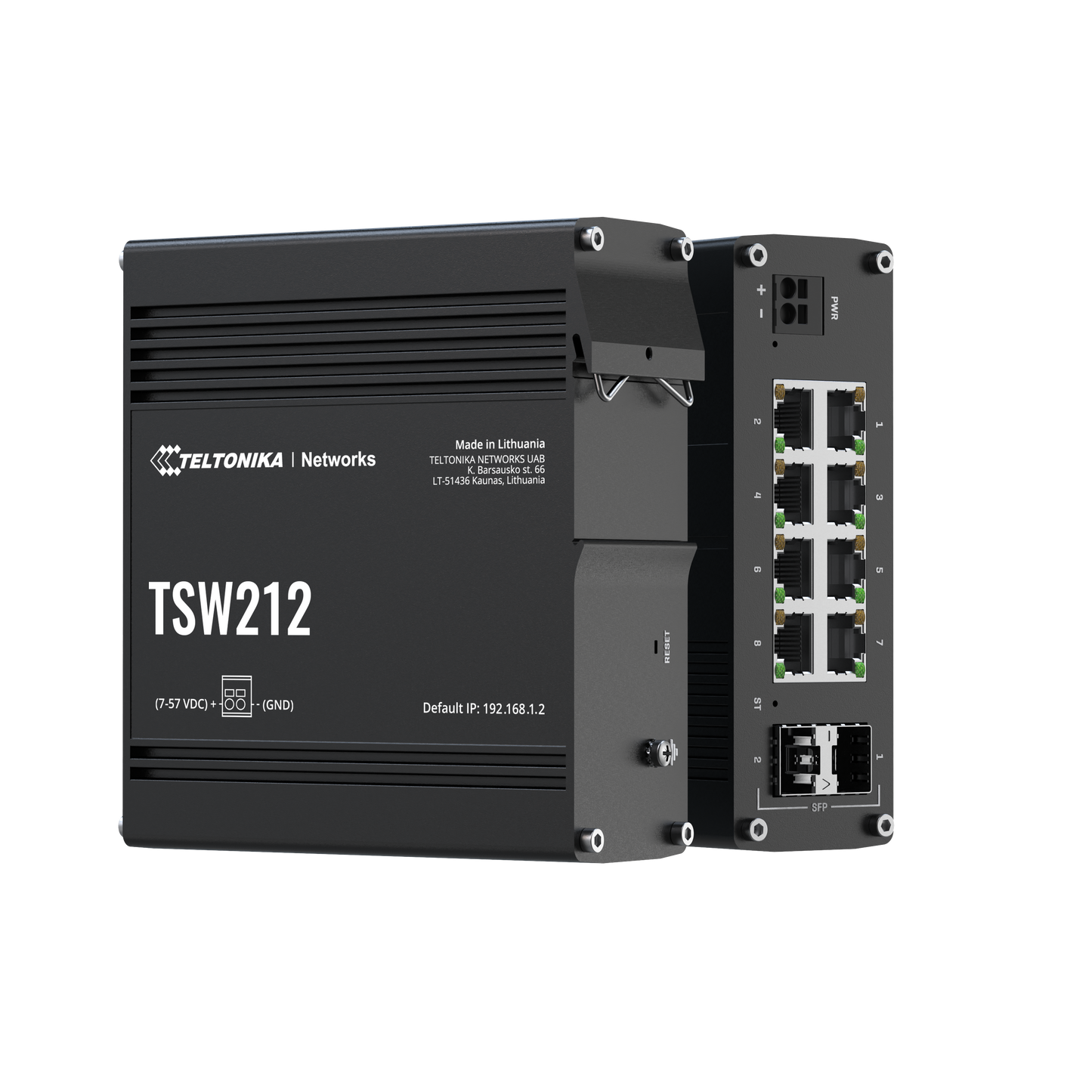 Teltonika TSW212 Managed Ethernet Switch