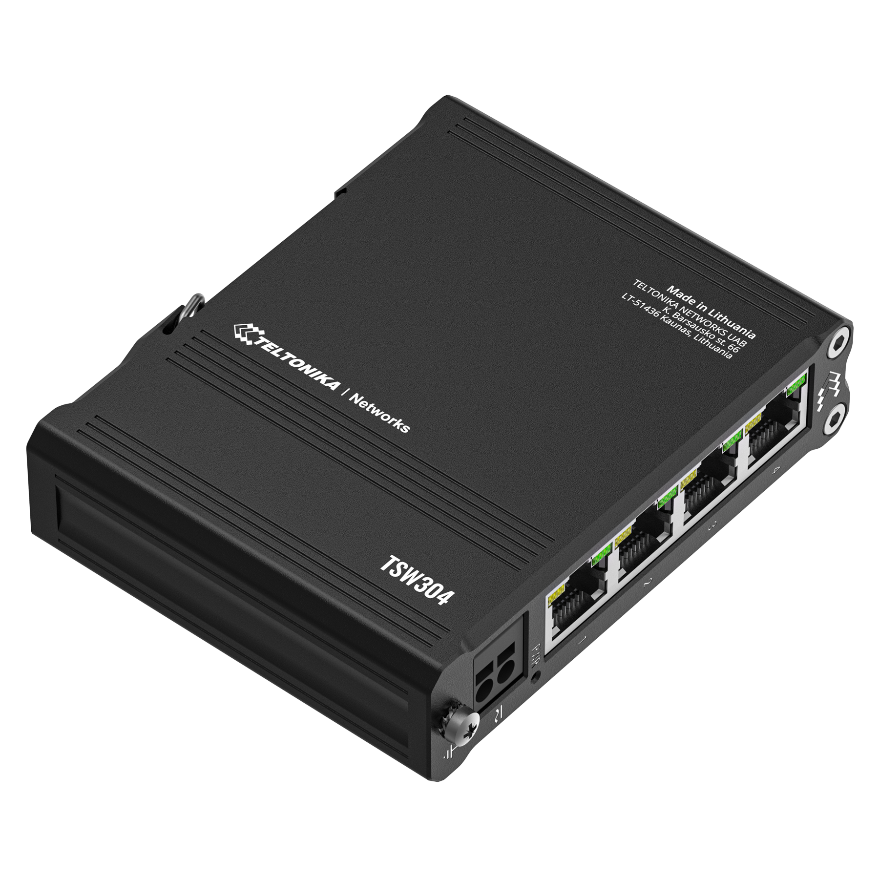 Teltonika TSW304 DIN Rail Ethernet Switch