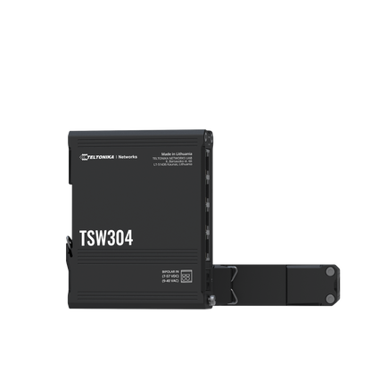 Teltonika TSW304 DIN Rail Ethernet Switch