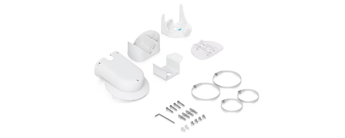 Ubiquiti UACC-AI-MS-4-AM UniFi AI Multi Sensor 4 Camera Arm Mount – What’s included in the box