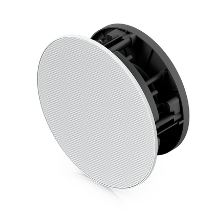 Ubiquiti UACC-In-Ceiling-Speaker UniFi In-Ceiling Speaker front three-quarter view with perforated grille and recessed housing
