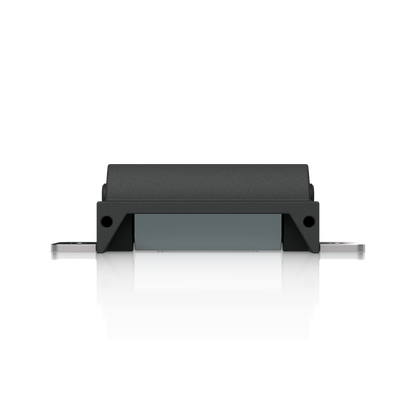 Ubiquiti UACC-Lock-Strike-Safe-15mm UniFi Standard 15mm Fail-Safe Strike Lock, horizontal latch-side view showing keeper and short faceplate