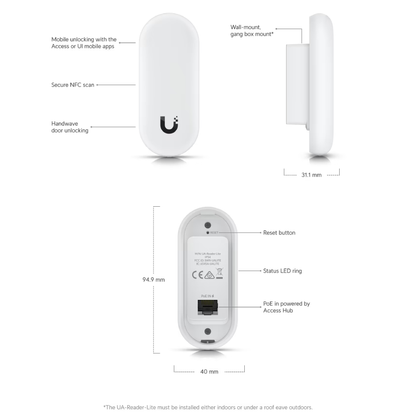 Ubiquiti UA-Reader Lite UniFi Access Reader Lite