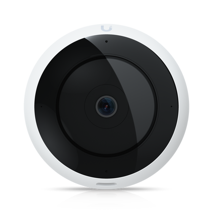 Front view of the Ubiquiti UVC-AI-360 UniFi AI 360 Camera in White