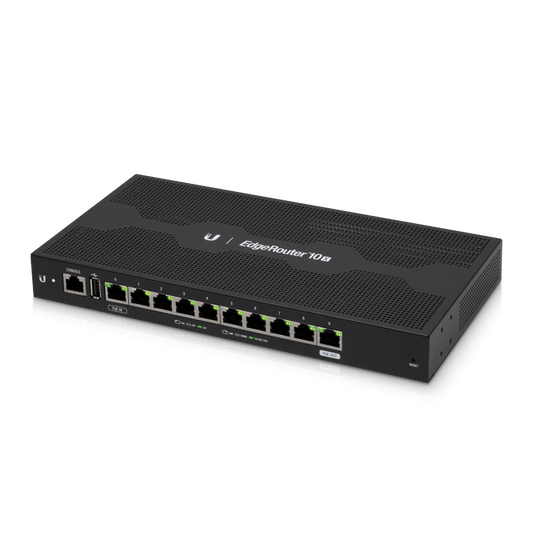 Ubiquiti ER-10X UISP EdgeRouter 10X Gigabit Router and Switch