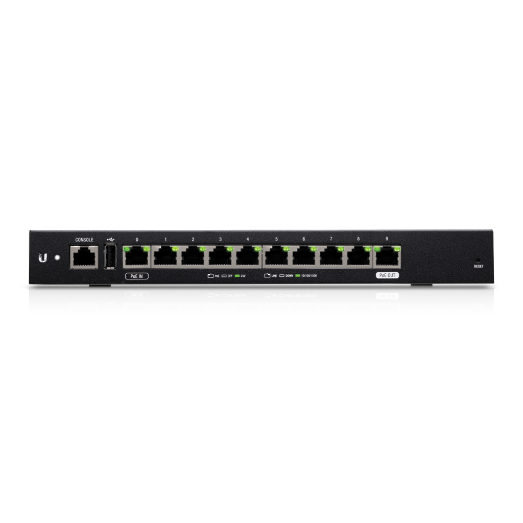 Ubiquiti ER-10X UISP EdgeRouter 10X Gigabit Router and Switch