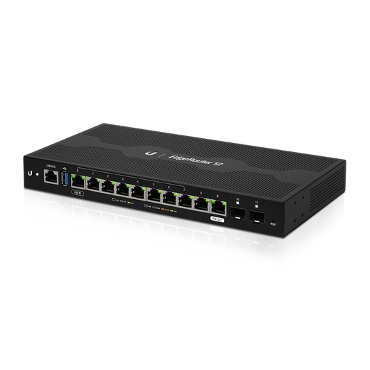 Ubiquiti ER-12 UISP EdgeRouter 12 Router with Layer 2 Switch