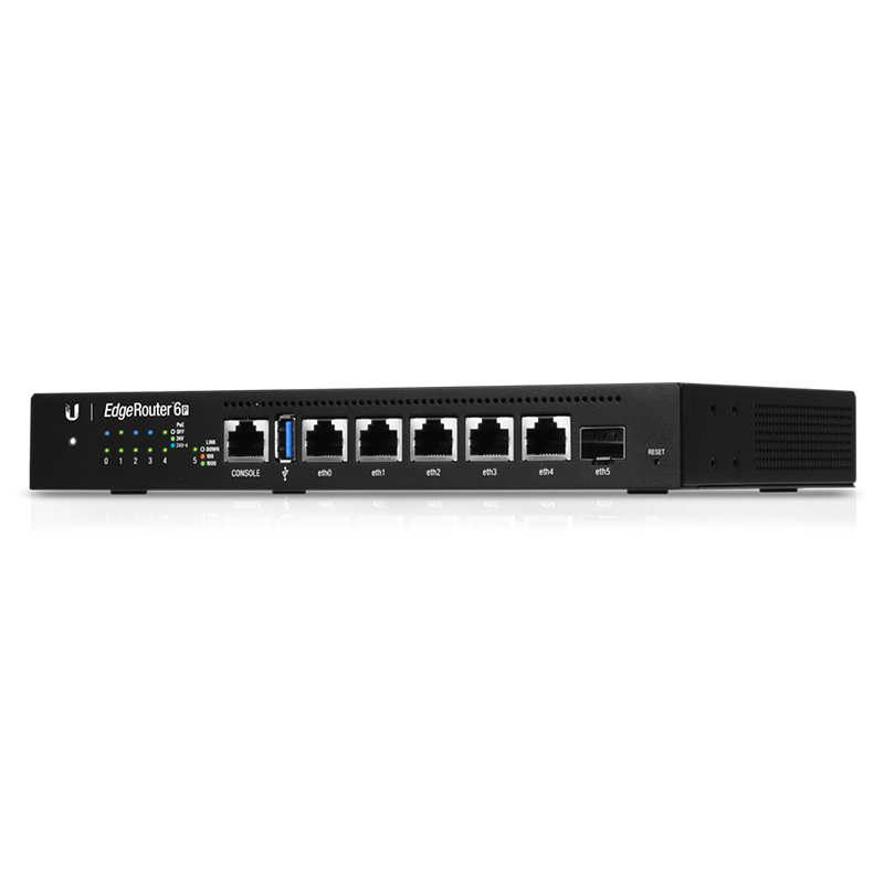 Ubiquiti ER-6P UISP EdgeRouter 6 PoE Gigabit Router