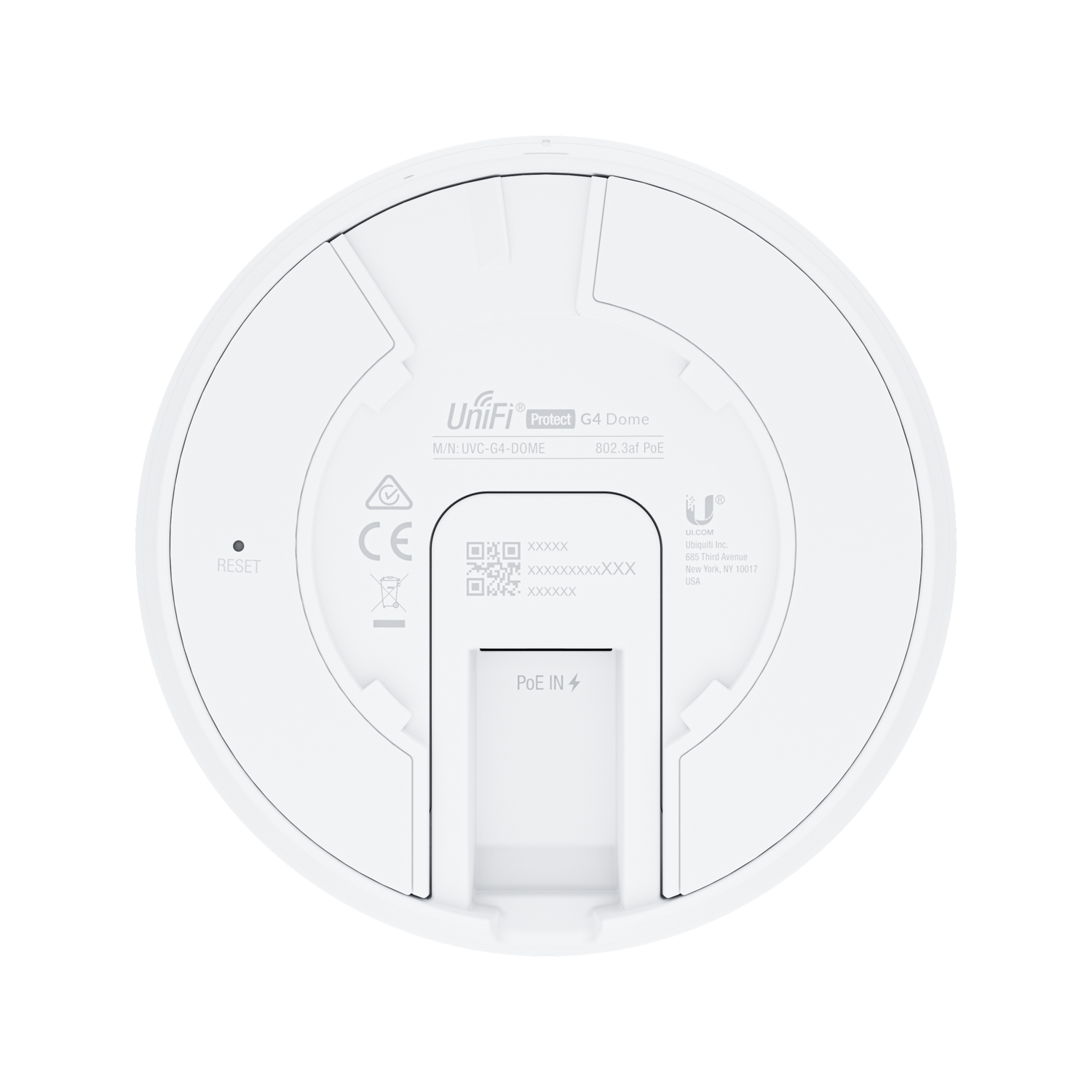 Ubiquiti UVC-G4-DOME UniFi G4 Dome 2K 4MP PoE Camera