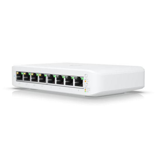 Ubiquiti USW-Lite-8-PoE UniFi Lite 8 PoE Layer 2 Switch