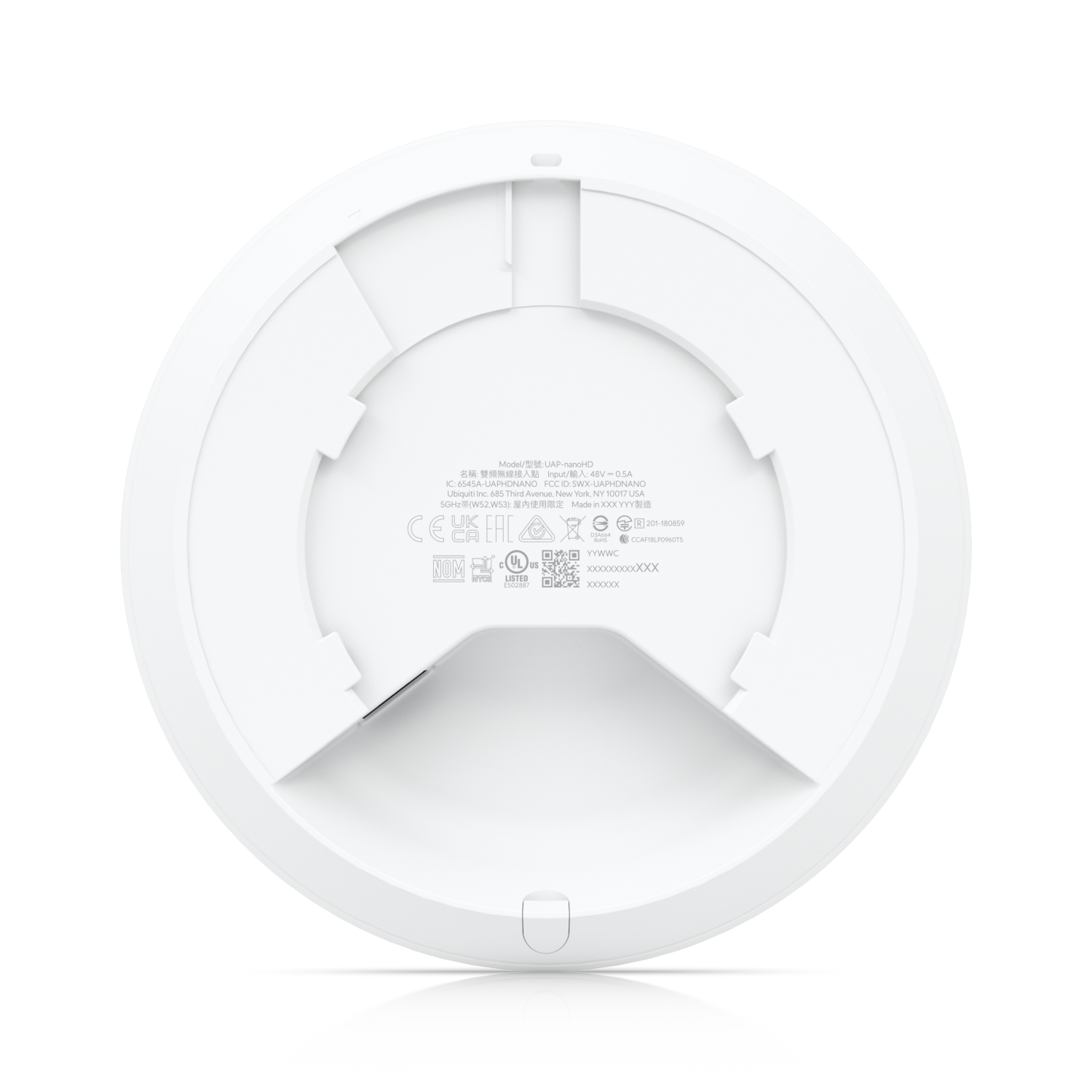 Ubiquiti UAP-nanoHD UniFi Compact WiFi 5 Access Point