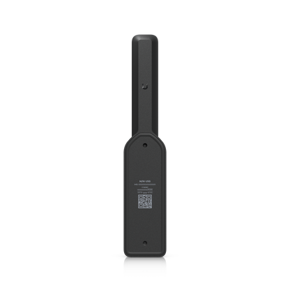 Ubiquiti U5G UniFi 5G Backup rear view showing the Ubiquiti logo, model label and QR code