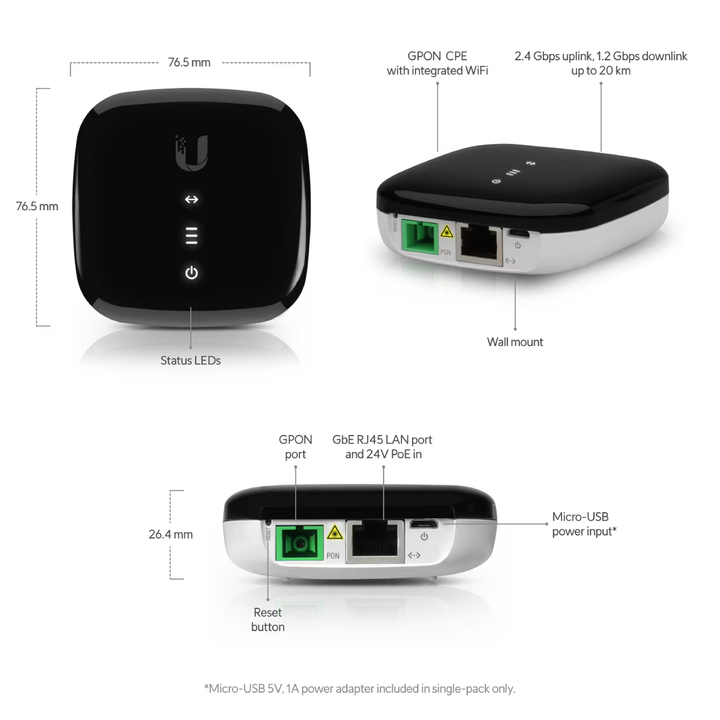 Ubiquiti UF-LOCO UISP Fiber Loco GPON CPE