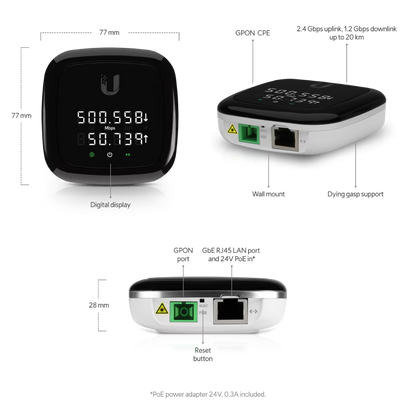 Ubiquiti UF-Nano UISP Fiber Nano GPON CPE