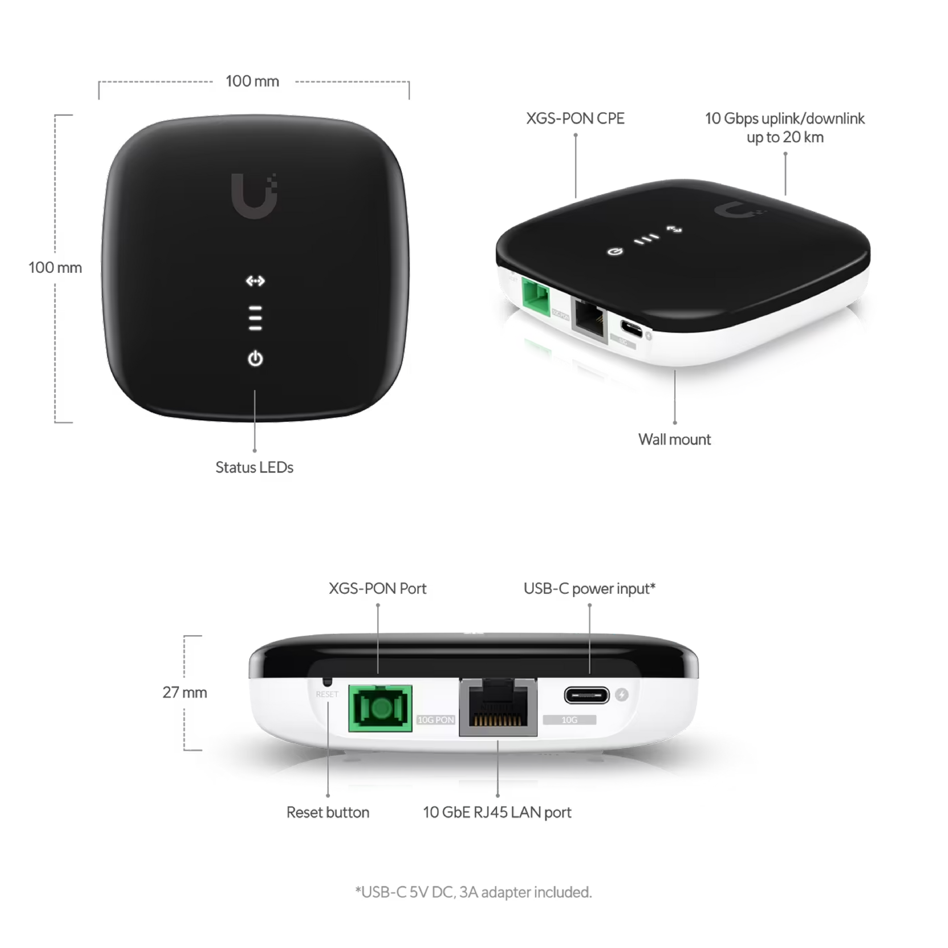 Ubiquiti UISP Fiber XG-PON CPE