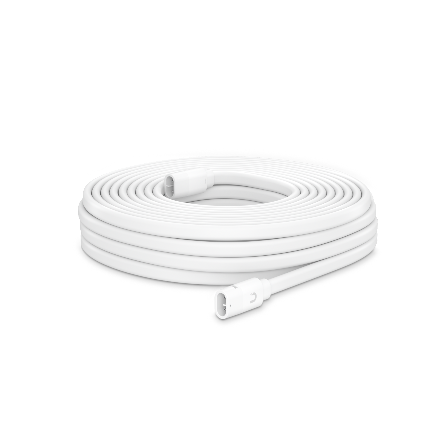 Ubiquiti UACC-Cable-PT-20M UISP Power TransPort Cable shown in a back-panel view with visible ports and connection sockets.