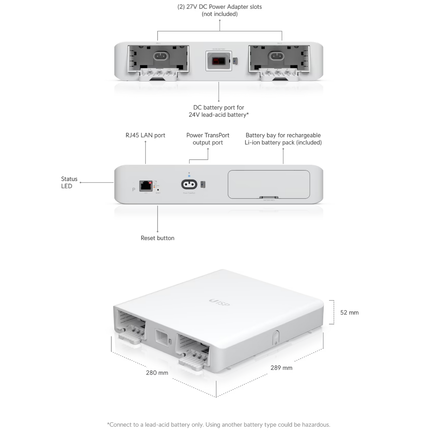 Ubiquiti UISP-P UISP Power Uninterruptible Power System