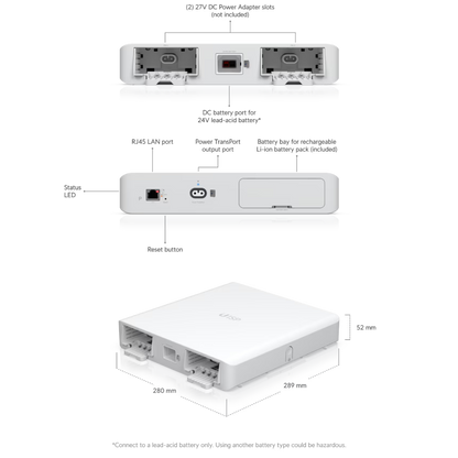 Ubiquiti UISP-P UISP Power Uninterruptible Power System