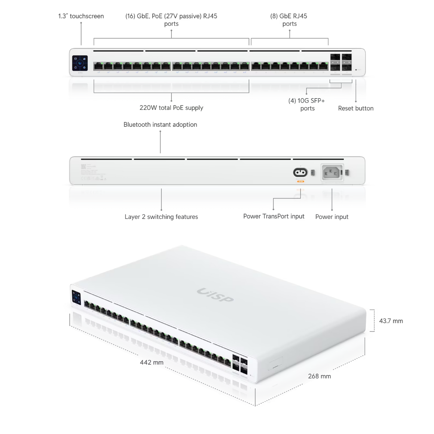 Ubiquiti UISP-S-Pro UISP Switch Professional