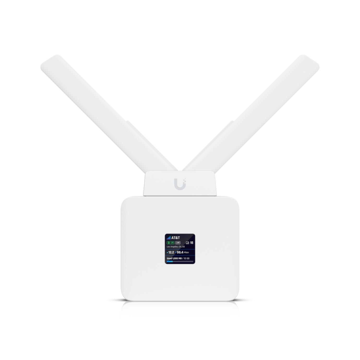 Front view of the Ubiquiti UMR UniFi Mobile Router