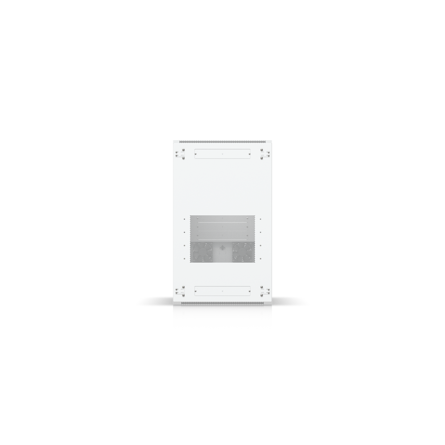 Top view of Ubiquiti UACC-Rack-42U cabinet showing ventilation grille and removable cable entry panels
