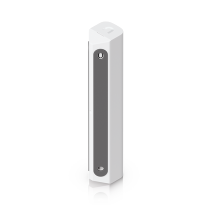Rear-side view of the Ubiquiti USL-GlassBreak UniFi sensor showing the mounting strip and fixing openings