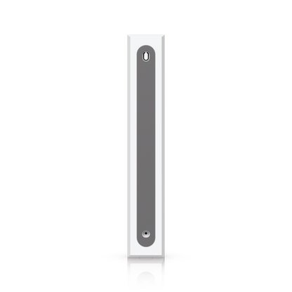 Ubiquiti UniFi Glass Break Sensor USL-GlassBreak rear view with elongated mounting plate and fixing points