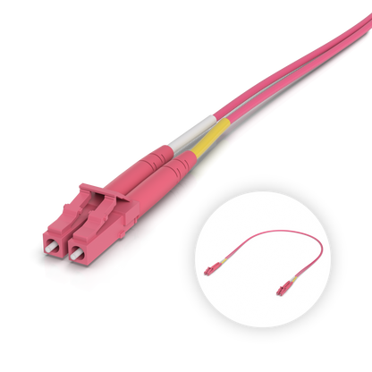 Ubiquiti UACC-OFC-M2-LULU UniFi OM4 Duplex LC UPC Fiber Patch Cable