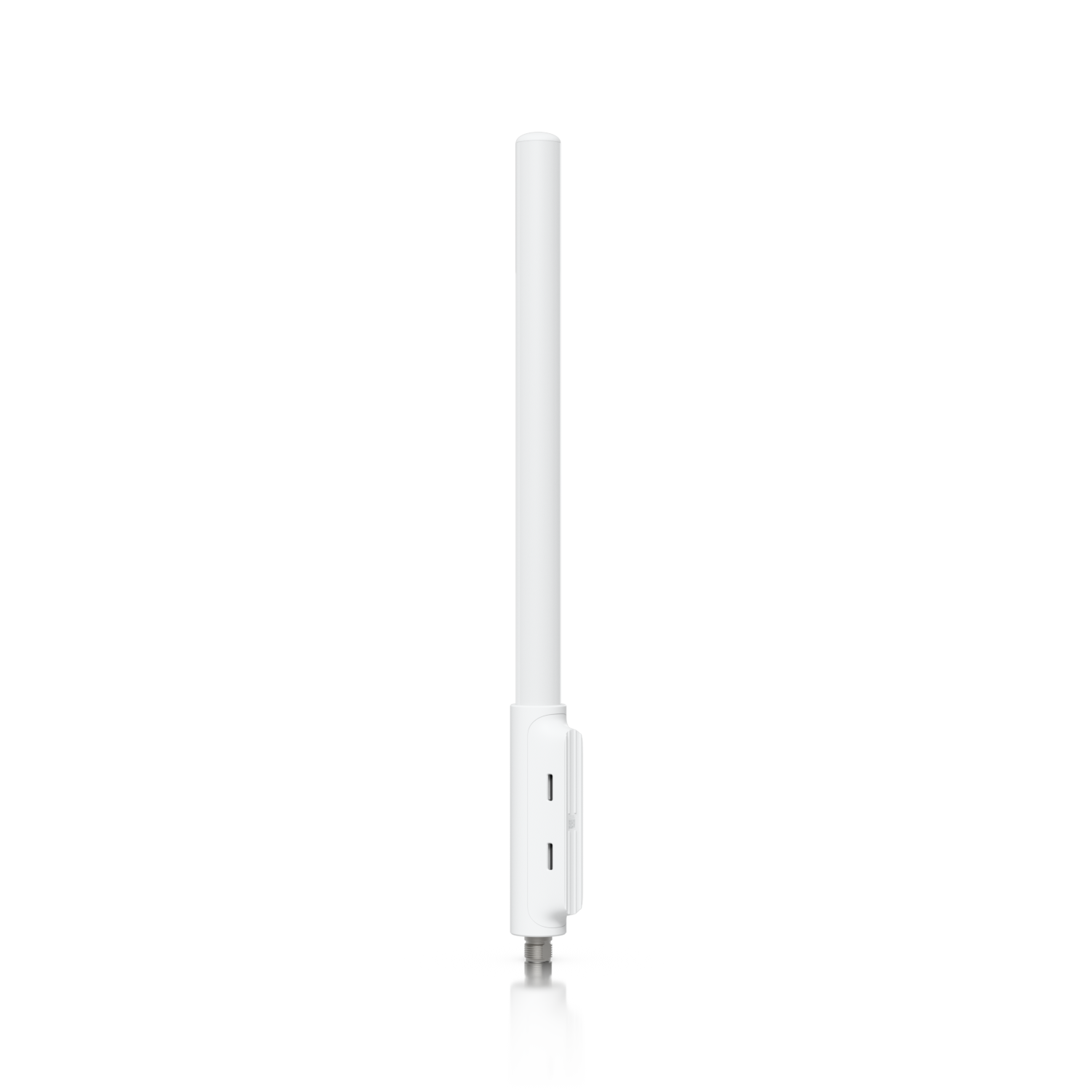Ubiquiti UACC-USL-ANT-HG high-gain antenna in side profile with mounting bracket and recessed fixing points