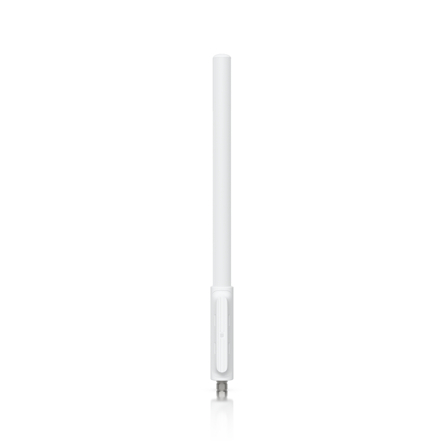 Rear view of the UniFi SuperLink UACC-USL-ANT-HG antenna showing the integrated pole-mount bracket channel