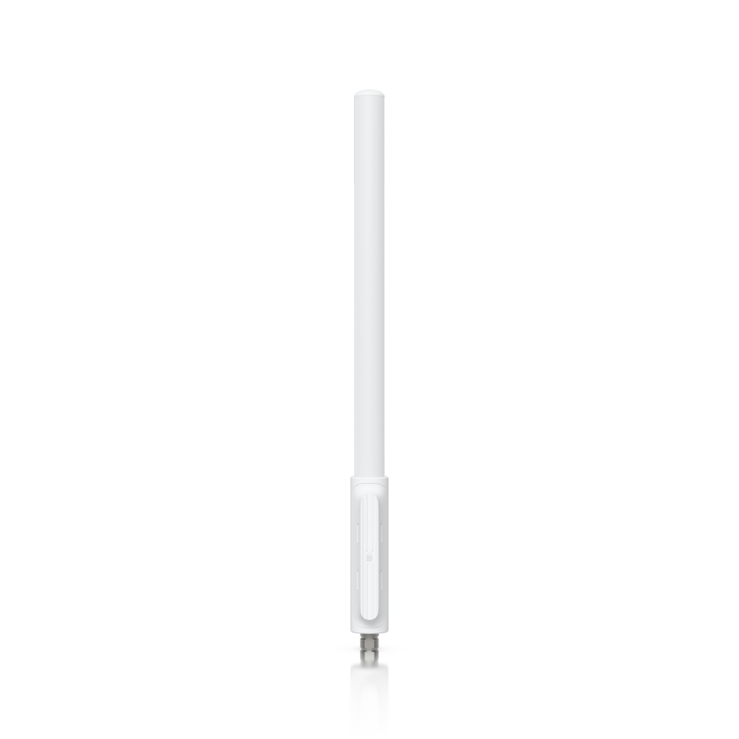 Rear view of the UniFi SuperLink UACC-USL-ANT-HG antenna showing the integrated pole-mount bracket channel