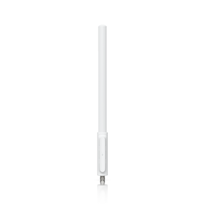 Rear view of the UniFi SuperLink UACC-USL-ANT-HG antenna showing the integrated pole-mount bracket channel