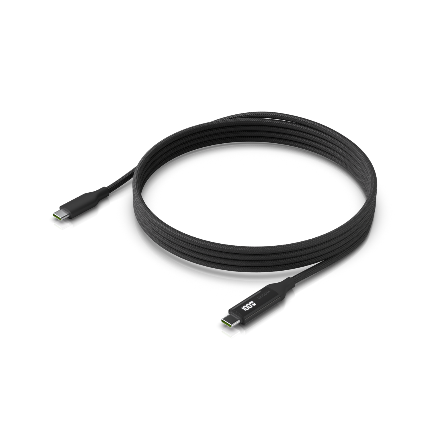 Ubiquiti UACC-Cable-USB-100W UniFi USB-C Cable with Charge Display