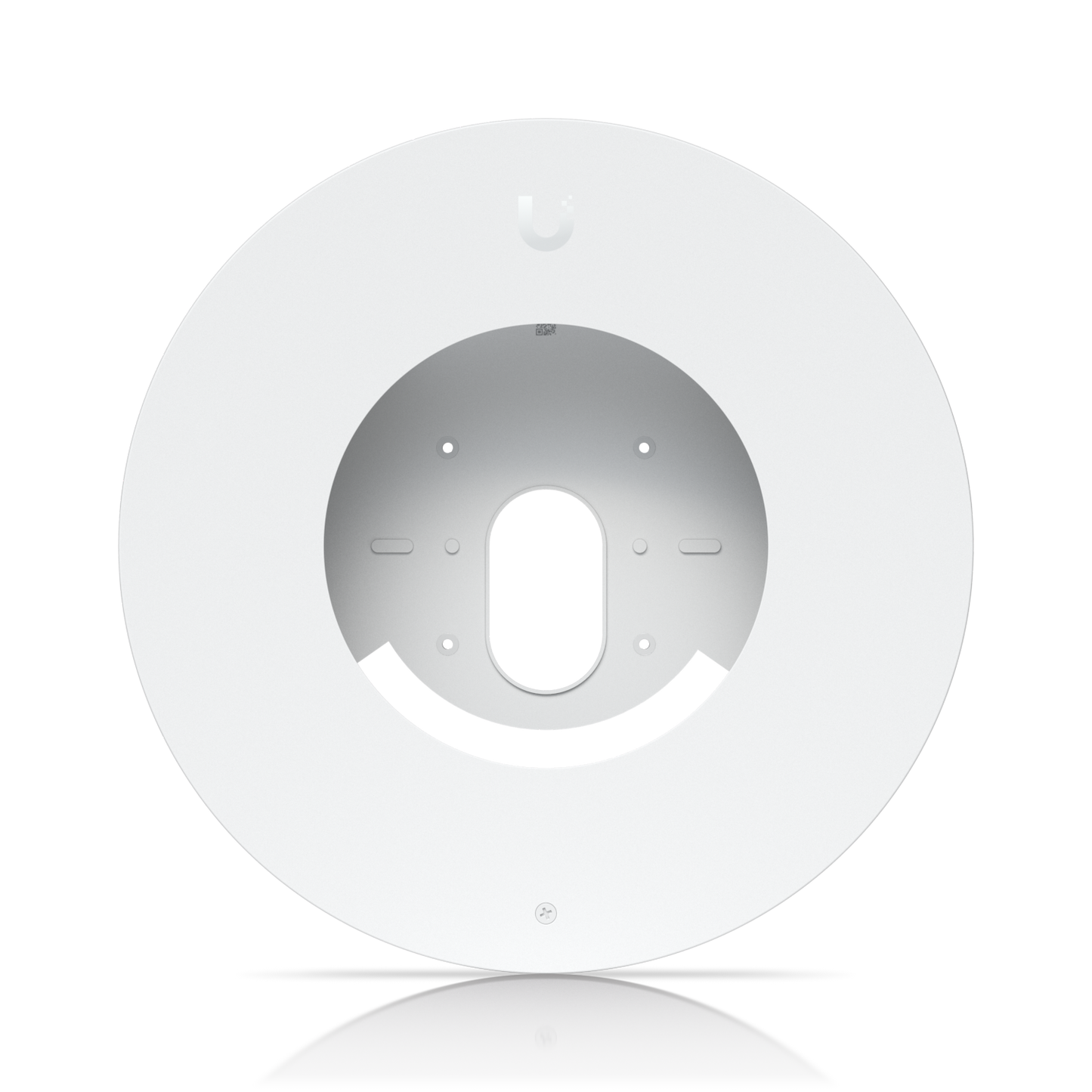 Top view of the Ubiquiti UACC-G6-Dome-FM-W white UniFi G6 Dome camera flush mount