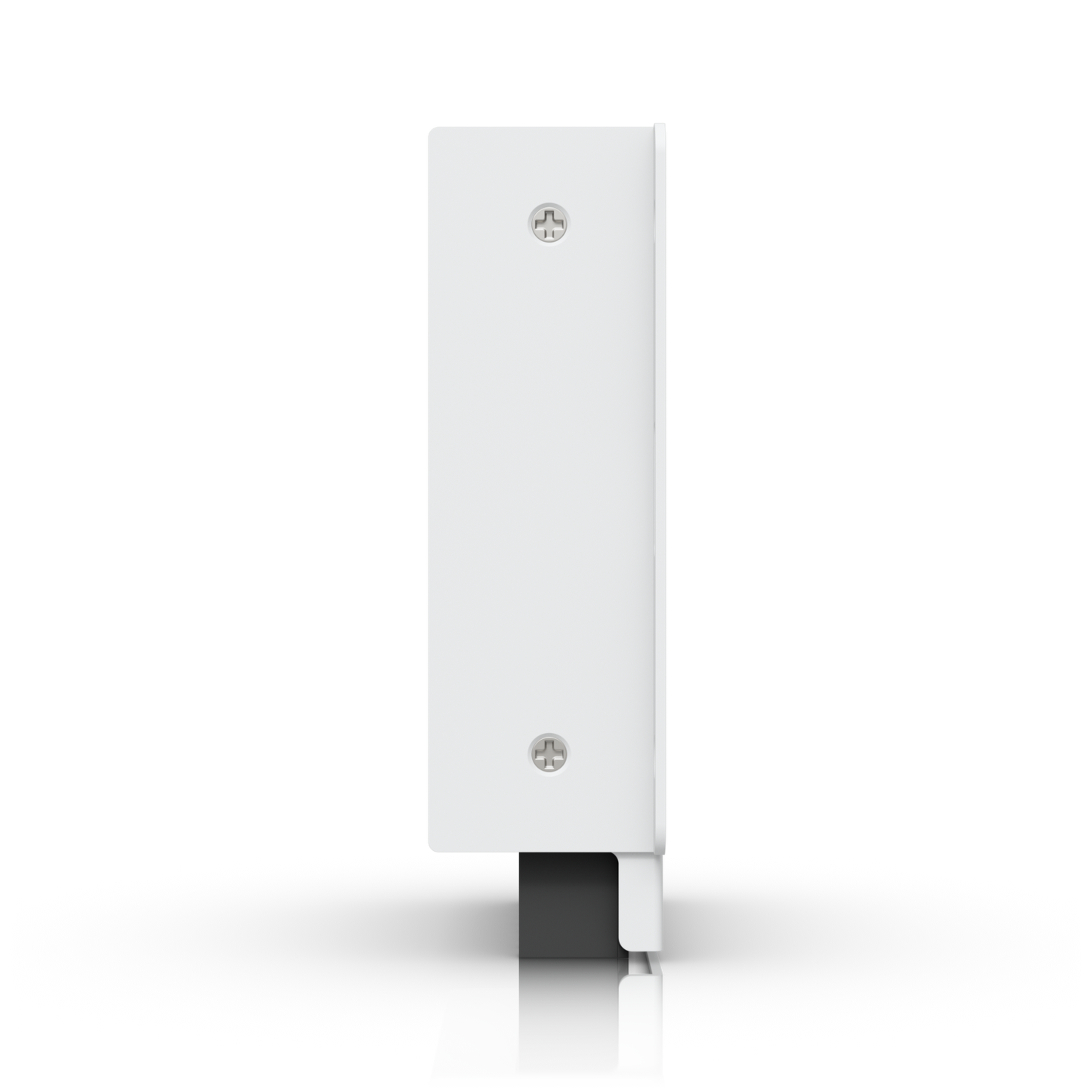 Ubiquiti UniFi UACC-Retrofit-PSU-12V side profile showing enclosure screws and terminal housing