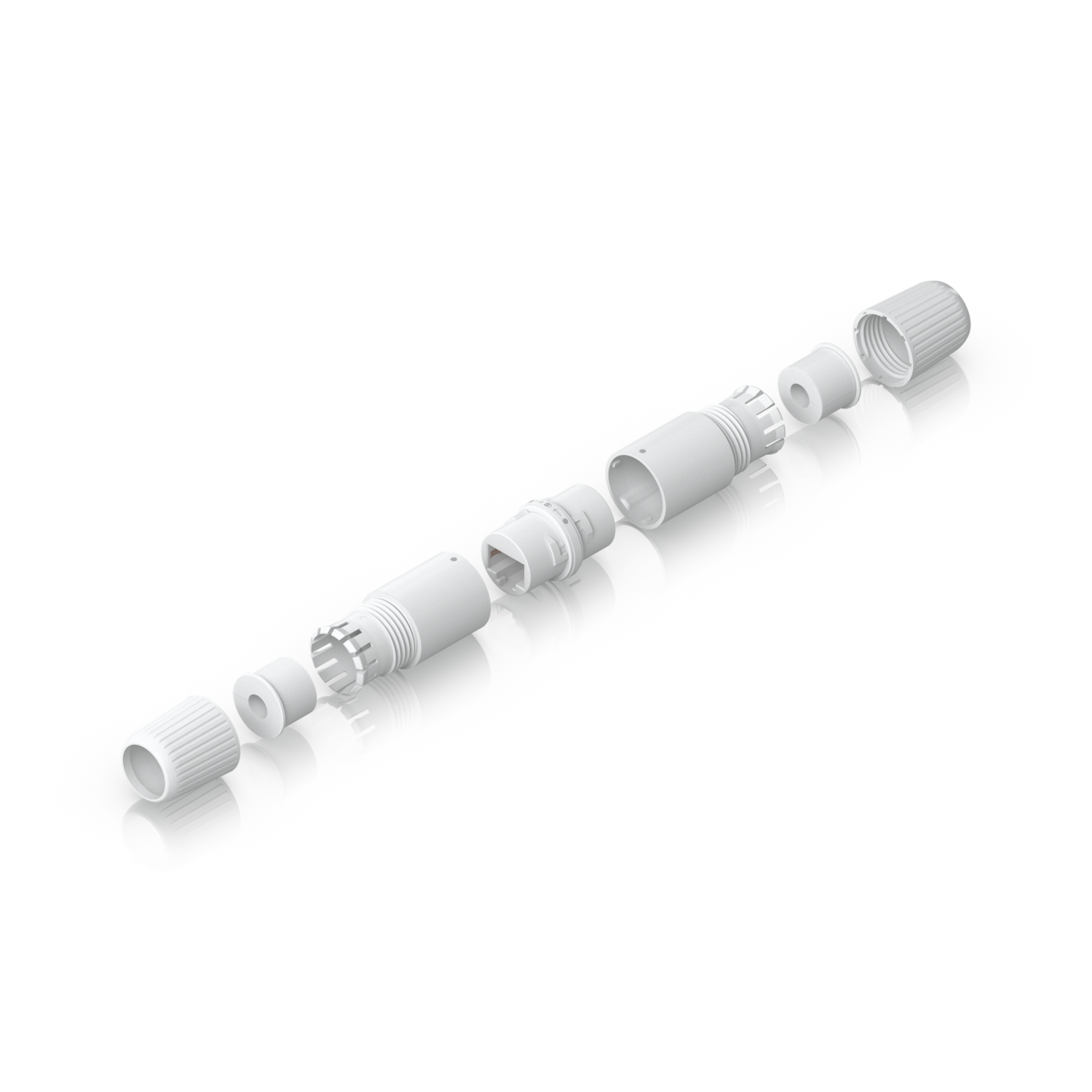 Ubiquiti UACC-RJ45-Coupler-C6A-Outdoor UniFi RJ45 Inline Coupler Outdoor 2-Pack