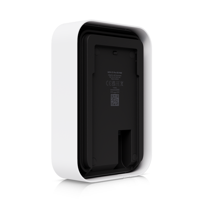 Rear view of the Ubiquiti U7 Pro XG Wall access point fitted inside the paintable cover