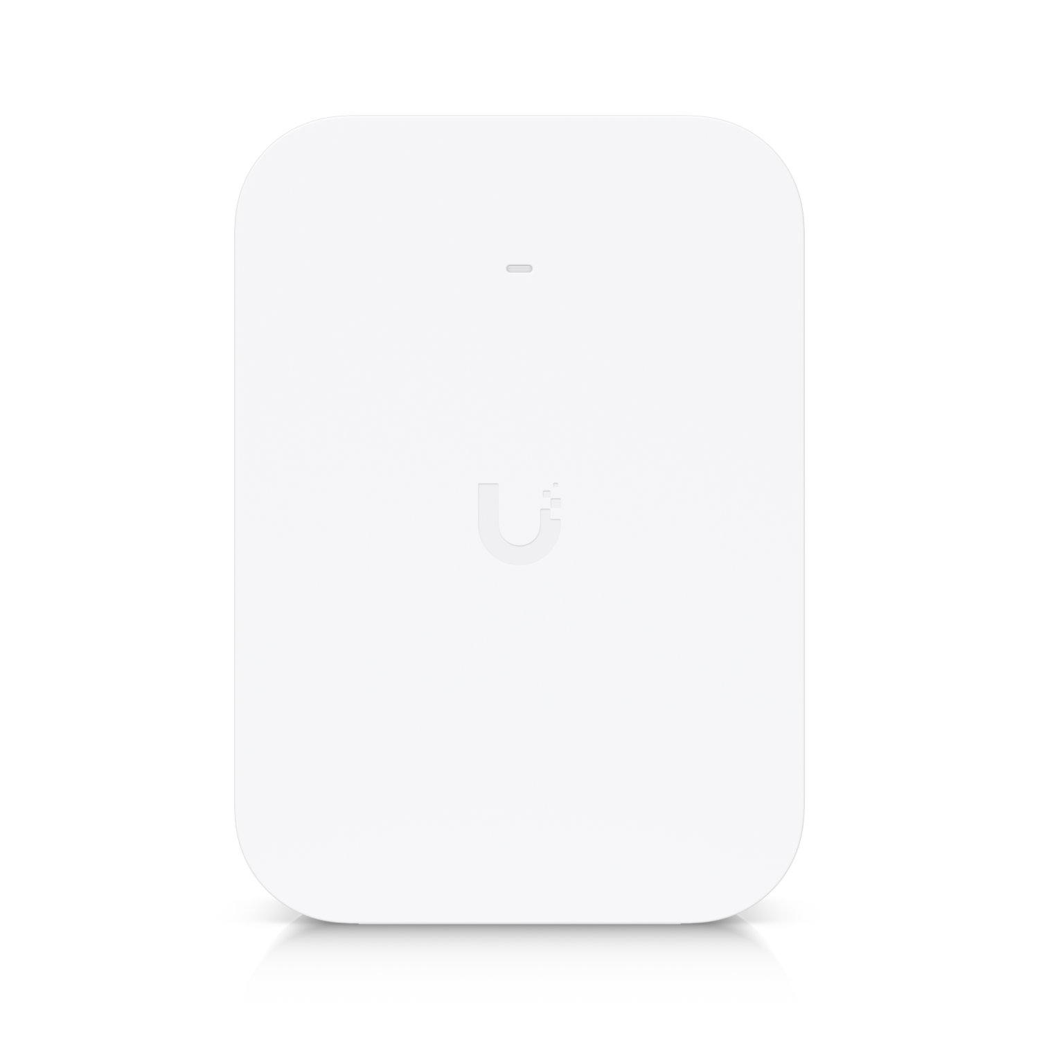 Ubiquiti UniFi U7 Pro XG Wall Paintable Cover in white, shown from the front